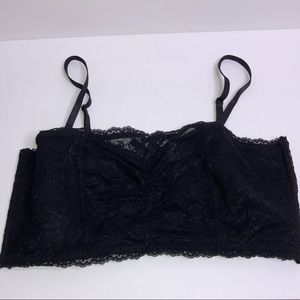Torrid Curve Black Lace Bralette Bra 3
